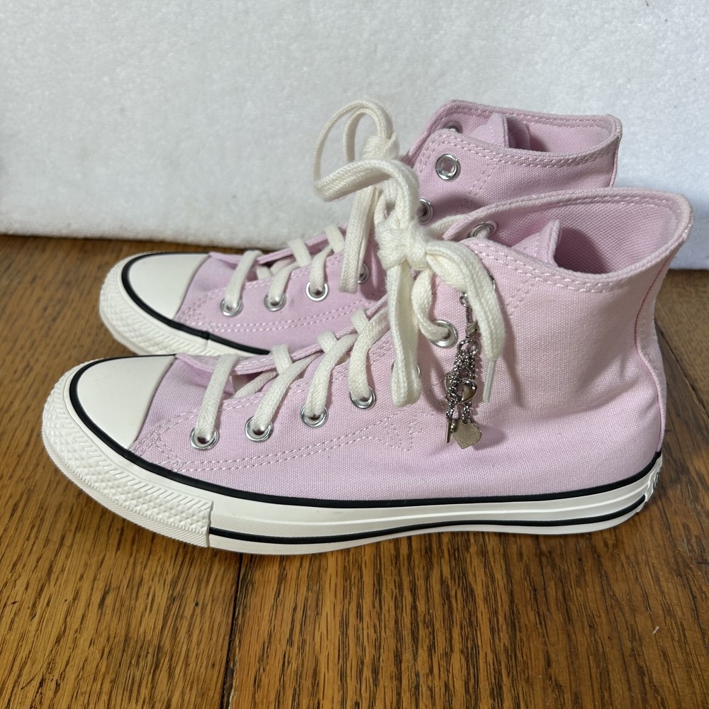 Converse Womens Size 7.5 Pink CTAS Valentine's Day High Top Shoes